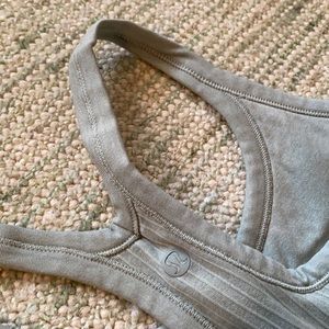 Lululemon Ebb To Street Tank // green
